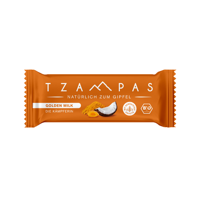 Produktfoto zu Tzampas Riegel Golden Milk