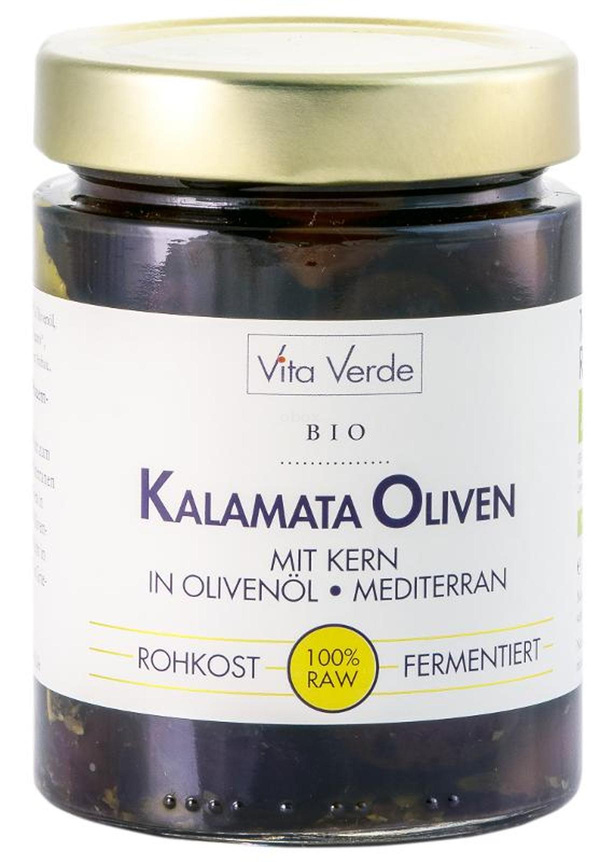 Produktfoto zu Kalamata Oliven in Olivenöl