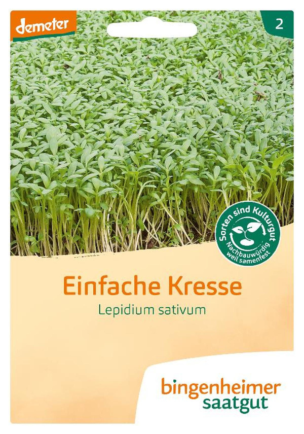 Produktfoto zu Saatgut Kresse Einfache